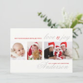 トリモダンフォトホリデーカード シーズンカード (スタンド正面)