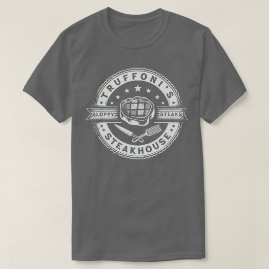 トリュフォニスステーキハウススロッピーステークス1 Tシャツ (デザイン正面)