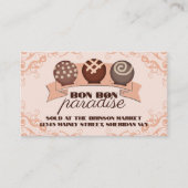 トリュフレスチョコレートキャンディ作りベーキングビジネスca 名刺 (正面)