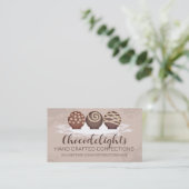 トリュフレズチョコレートキャンディーズ菓子 名刺 (スタンド正面)