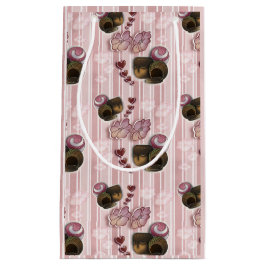 トリュフ ストライプ スモールペーパーバッグ