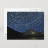 トリリアムレイクORで山フード上のスタートレイル ポストカード (正面/裏面)