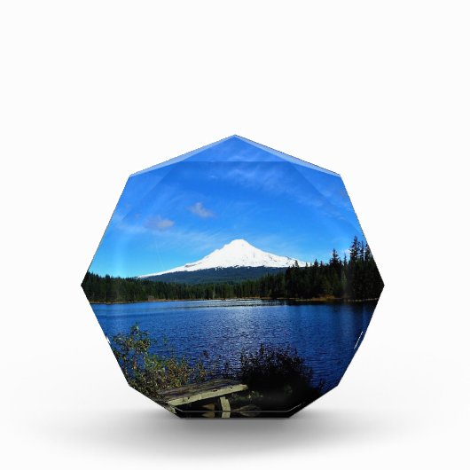 トリリアム湖, オレゴン州 フォトブロック (正面)