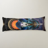 トリリア – オレンジ色の月の女神 ボディピロー (裏面)