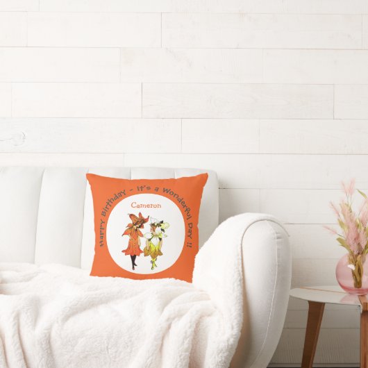 トリリウムタイガーリリーお洒落花パーティー供給 クッション (ソファ)