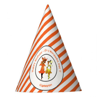 トリリウムタイガーリリーお洒落花パーティー供給 パーティーハット