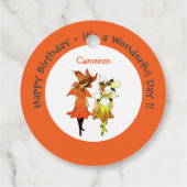 トリリウムタイガーリリーお洒落花パーティー供給 フェイバータグ (裏面)