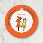 トリリウムタイガーリリーお洒落花パーティー供給 フェイバータグ (正面)