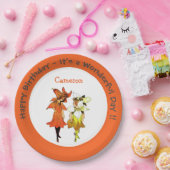 トリリウムタイガーリリーお洒落花パーティー供給 ペーパープレート (パーティー)