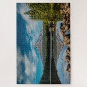 トリリウムレイク山フードオレゴン ジグソーパズル (縦)