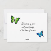 トリリウムワイルドフラワーフラットカード シーズンカード (裏面)