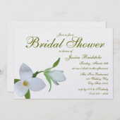 トリリウム春ブライダルシャワー 招待状 (正面/裏面)