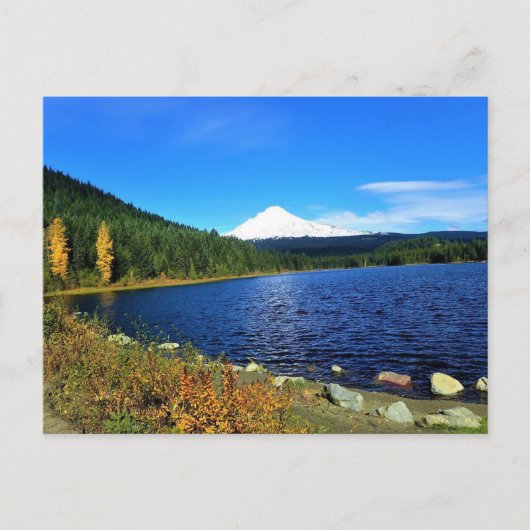 トリリウム湖の秋，または ポストカード (正面)