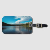 トリリウム湖フォトオレゴン州（アメリカ） ラゲッジタグ (正面横)