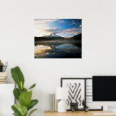 トリリウム湖 |山フード国有林 ポスター (ホームオフィス)