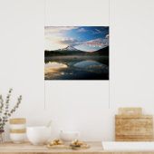 トリリウム湖 |山フード国有林 ポスター (キッチン)