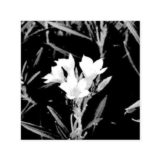 トリロジー 花の茎 セルフインキングスタンプ (デザイン)