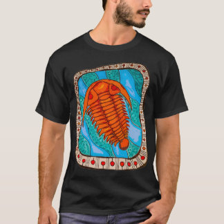 トリロバイト化石 Tシャツ