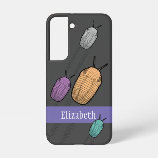 トリロバイト移動 – 先史時代の動物 SAMSUNG GALAXYケース (裏面)