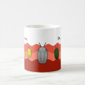 トリロビテスの台頭 – 先史時代の動物 コーヒーマグカップ (中央)