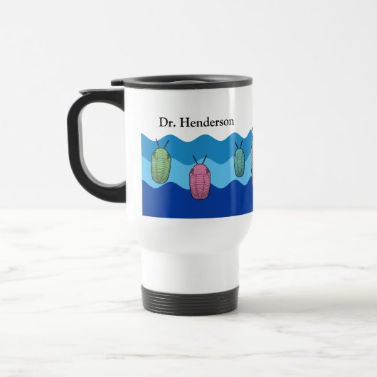 トリロビテスの台頭 – 先史時代の動物 トラベルマグ (左)