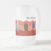 トリロビテスの台頭 – 先史時代の動物 フロストグラスビールジョッキ (正面右)