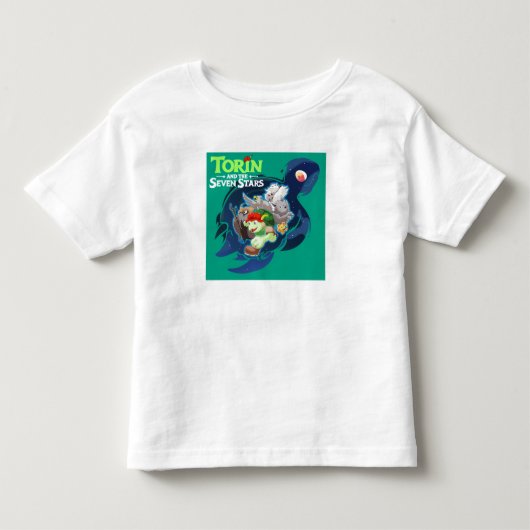 トリンとセブンスターズ ビデオゲーム トドラーTシャツ (正面)