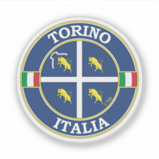 トリンイタリアサークルエンブレム シール