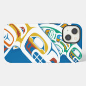 トリンギットのシャチのiPhone 6のための2014年の版 iPhoneケース (裏面横)
