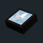 トリンケットボックス鳩 ギフトボックス<br><div class="desc">黒い木に鳩のプリントで表示されたトリンケットボックス。小さいサイズを表示。こカスタマイズの品買目はストックイメージfreepik.com</div>