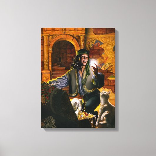 トリンケッ包まれたト –  キャンバスプリント (正面)