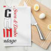 トリン誇りを持ったバゴニアの両親の2B キッチンタオル (四つ折り)