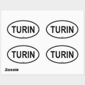 トリン 楕円形シール (シート)