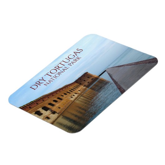 トリートゥガスのガーデン鍵フォートジェファーソンで堀 マグネット (左側)