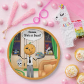 トリートカボンプキンパパ ペーパープレート (パーティー)