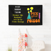 トリート狩りハロウィーンコミュニティファミリー 横断幕 (インサイチュ)