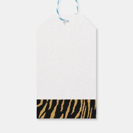 トリーナザ思いやりあるタイガーギフトラベル ギフトタグ (裏面)