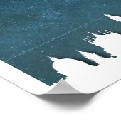 トリーノバイナイトスカイライン – ポスター (角)