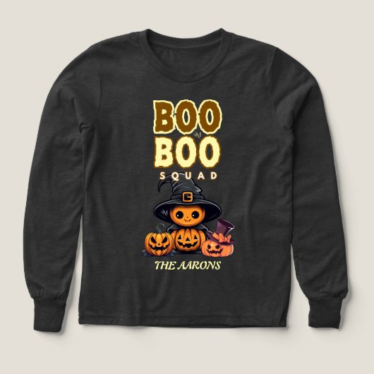 トリーブレンドTシャツ:ハロウィン ブー・トリート #4 (デザイン正面)