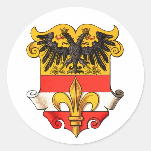 トリesteコート・オブ・アームズ1467-1919 ラウンドシール (正面)