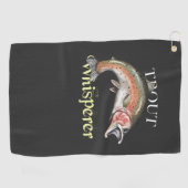 トルウイスパーラダーク魚釣りタオル ゴルフタオル (横)