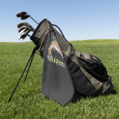 トルウイスパーラダーク魚釣りタオル ゴルフタオル (グリーン)