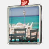 トルカリブのクとカイコス、グランドターク島 メタルオーナメント (左)