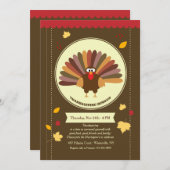 トルキー・ディナー・招待状 招待状 (正面/裏面)