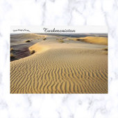 トルクメニスタンのカラカム砂漠 ポストカード