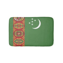 トルクメニスタンの旗 バスマット