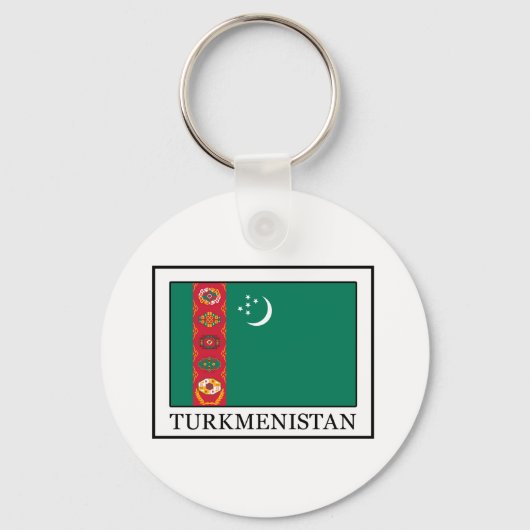 トルクメニスタンキーチェーン キーホルダー (正面)
