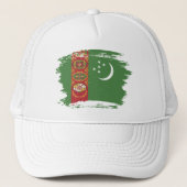 トルクメニスタン国旗 キャップ (正面)