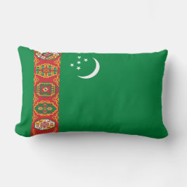 トルクメニスタン国旗（トルクメニア） ランバークッション