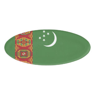 トルクメニスタン国旗 名札